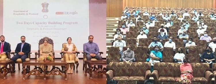 Department of Hospitality & Protocol hosts Capacity Building workshop for staff