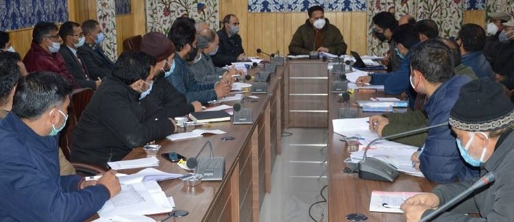 District Development Commissioner, Ang Mr. K. K. Sidha  chairs DLRCC Meet