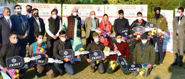 Lt Governor dedicates Customized Livelihood Programme “MUMKIN” for Transport Sector to youth