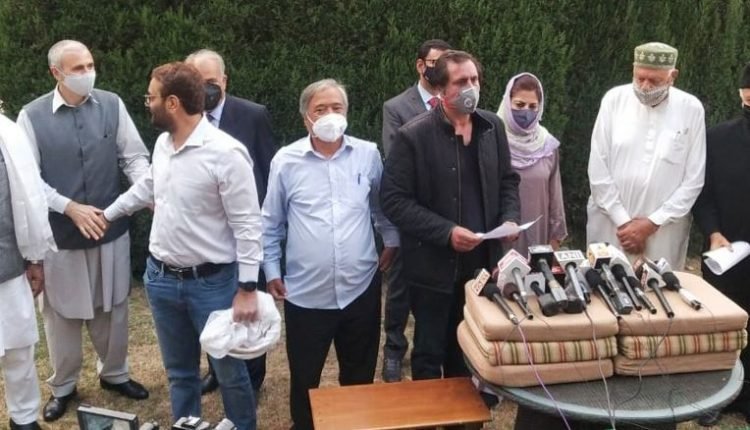 People’s Alliance for Gupkar Declaration (PAGD) to contest in J&K District Development Council elections