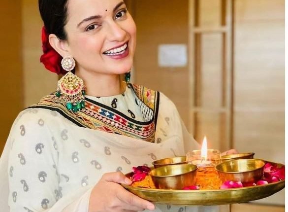 Kangana Ranaut welcomes ‘devi’ home on Diwali
