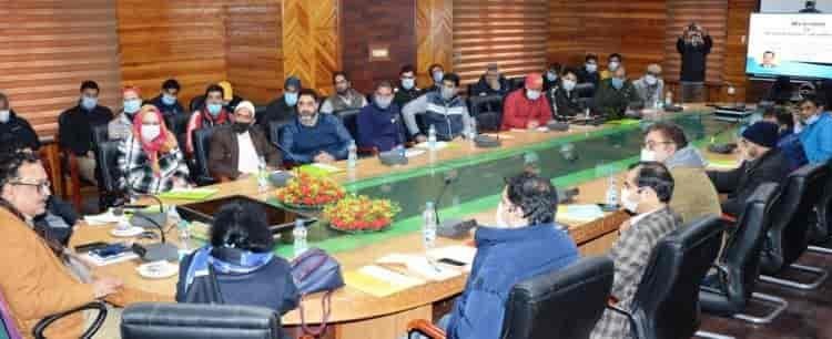 Navin Choudhary reviews arrangements for Winter Secretariat