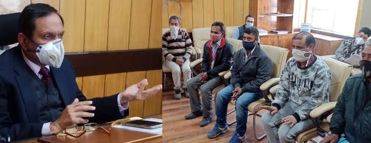 Several public deputations, individuals call on Advisor Bhatnagar at Civil Secretariat