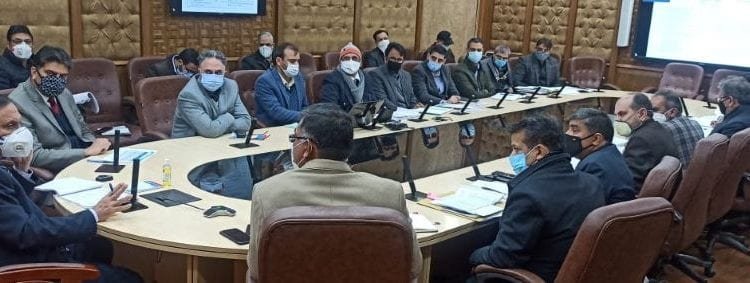 Advisor Bhatnagar reviews progress on PMDP road projects, public infrastructure