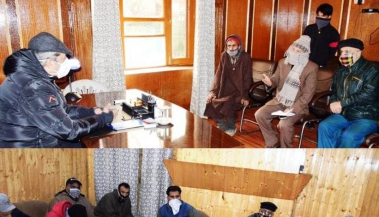 Meets scores of deputations, individuals : Advisor Baseer Khan