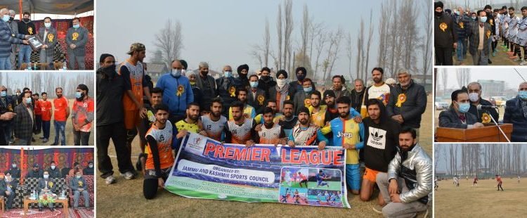 JK Premiere League Kick-Starts at Showkat Ali Stadium Khawaja Bagh Baramulla