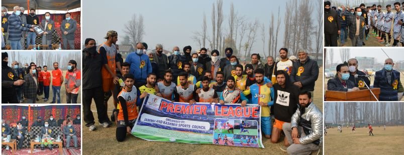 JK Premiere League Kick-Starts at Showkat Ali Stadium Khawaja Bagh Baramulla