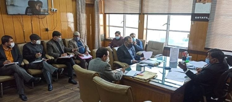 Pr. Sect.Dheeraj Gupta reviews process on setting up of Modern Slaughter Houses in J&K