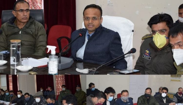DPEO Doda briefs DDC election contestants about counting process