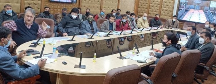 FC Finance Dr. Arun Kumar Mehta reviews pace & progress of JKIDFC projects