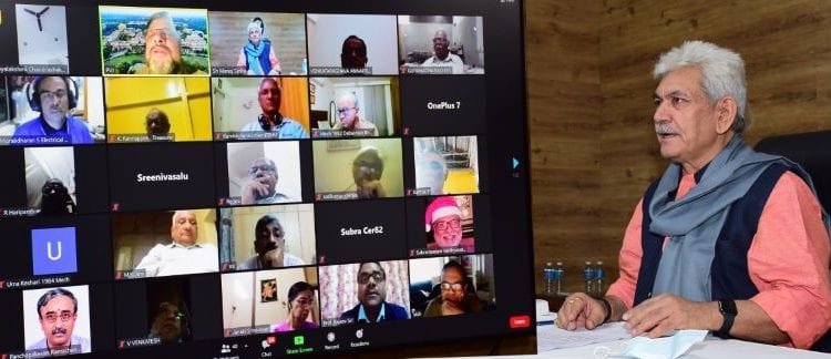 Lt Governor addresses BHU IIT Chennai Chapter Malaviya Jayanti Celebrations-2020