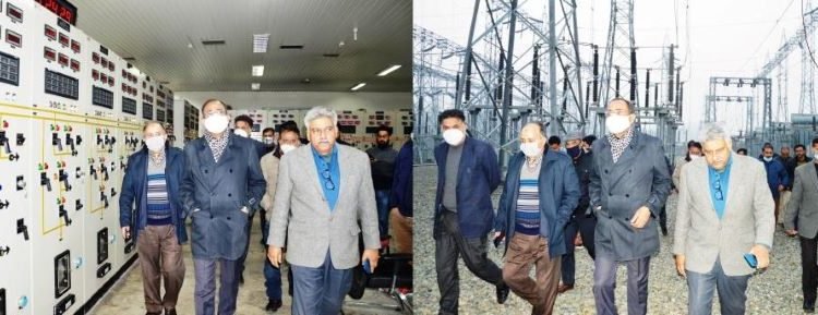 Rohit Kansal reviews power scenario of Anantnag, Kulgam districts, inspects Mirbazar Substation