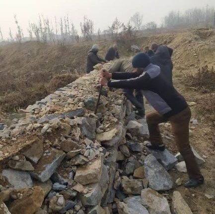 Srinagar Development Authority (SDA) carries out demolition drive in Srinagar areas