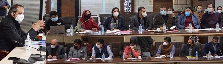 Advisor Baseer Khan reviews PMAY (G), MGNREGA, Panchayat Ghars