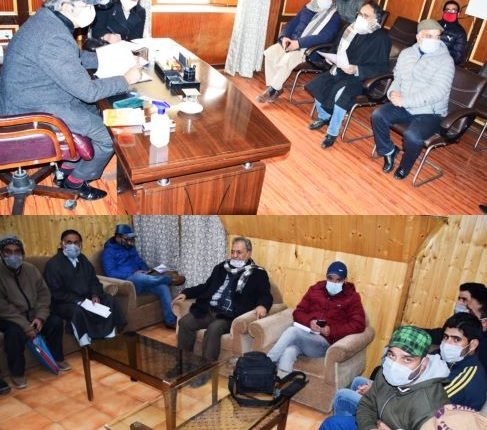 Advisor Baseer Khan holds public grievances redress camp at Srinagar