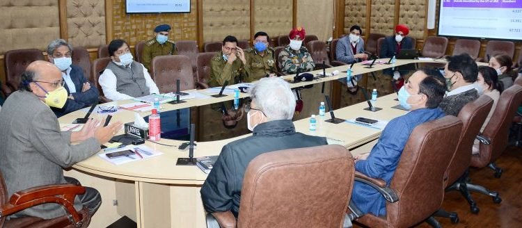 CS B V R Subrahmanyam chairs maiden meeting of UT Steering Committee ON COVID Vaccination