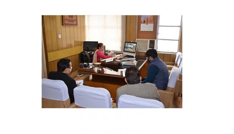 Secy RDD Sheetal Nanda reviews progress on 14th FC, People’s Plan Campaign