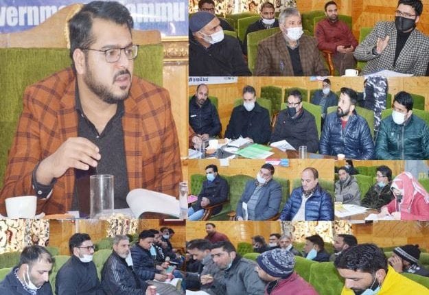 DDC Shopian, Choudhary Mohammad Yasin chairs DLRC meet at Shopian