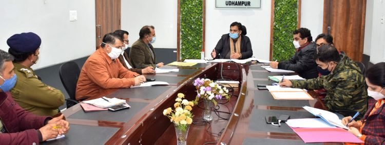 DDC Udhampur Dr Piyush Singla reviews fire safety measures in hospitals, Nursing homes