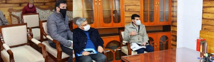 Advisor Baseer Khan reviews preparedness of KPDC for 2nd spell of snowfall in Valley