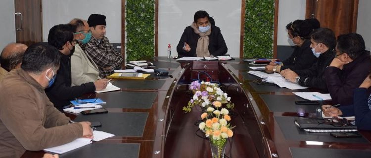 DDC Udhampur Dr Piyush Singla reviews implementation of Sehat Scheme