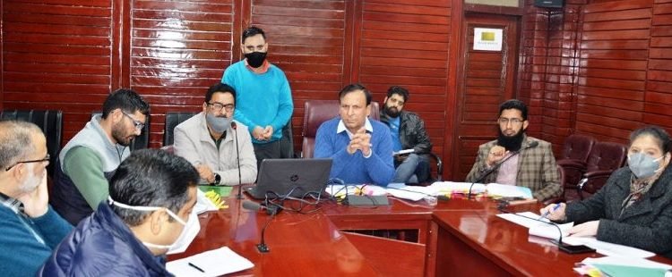 RDD Director reviews performance of Department in Ramban District