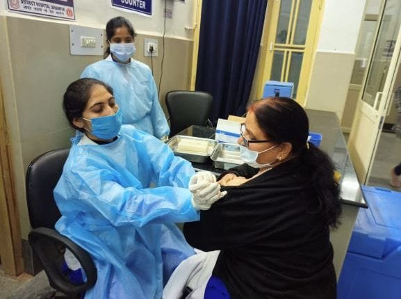 COVID-19 vaccination; Dry run conducted in Udhampur