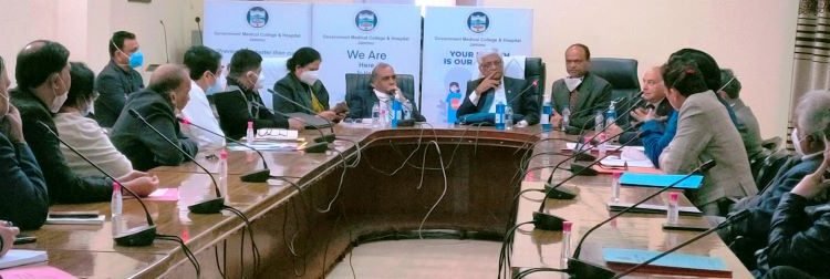 Expert Committee reviews patient care facilities in GMC Jammu
