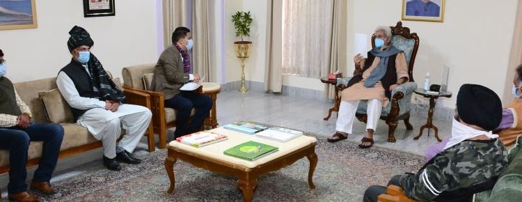 BDC Chairman Mandi, former minister, several deputations call on Lt Governor