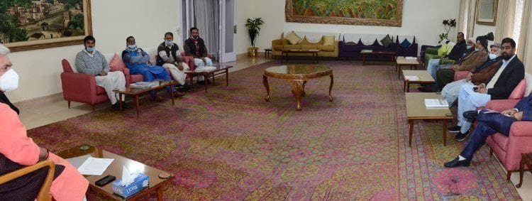 Delegations call on Lt Governor; hails UT Government for Forest Rights Act