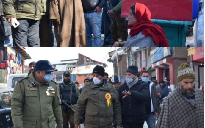 DC conducts market checking at Kulgam