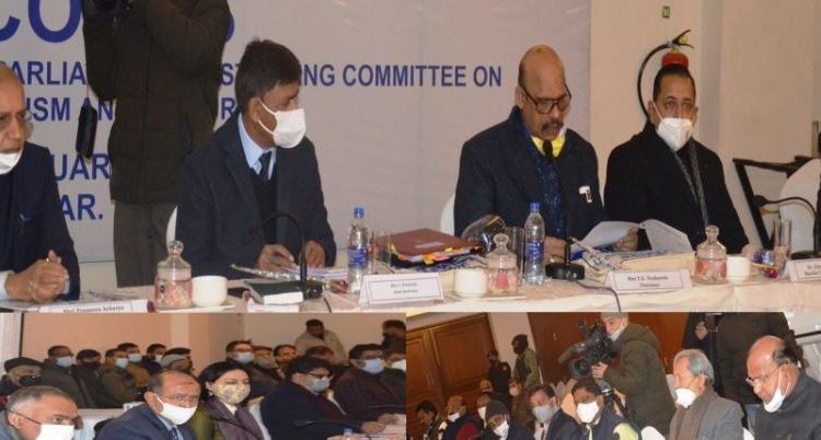 All- round development of J&K a major goal of GoI: Chairman, Parliamentary Standing Committee