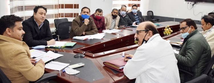Udhampur DC Dr. Piyush Singla reviews progress of PMGSY projects