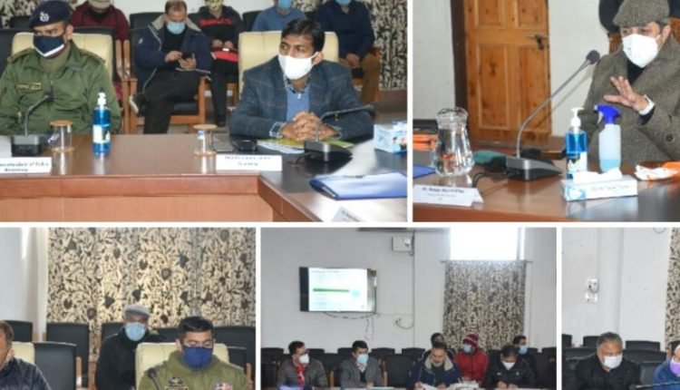 Advisor Baseer Khan assesses post snowfall scenario in Anantnag & Kulgam, meets public delegations