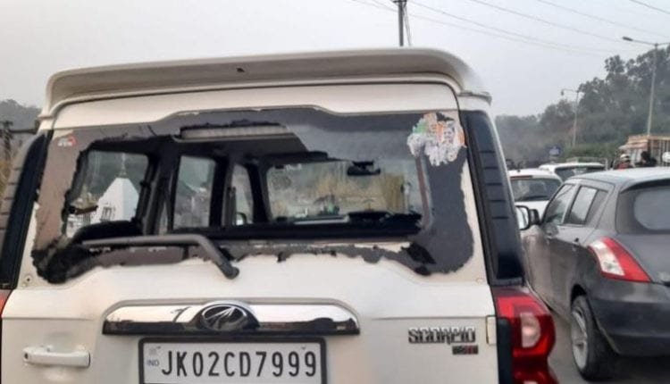BJP Worker Escapes Unhurt As Gunmen Target His Vehicle In Jammu
