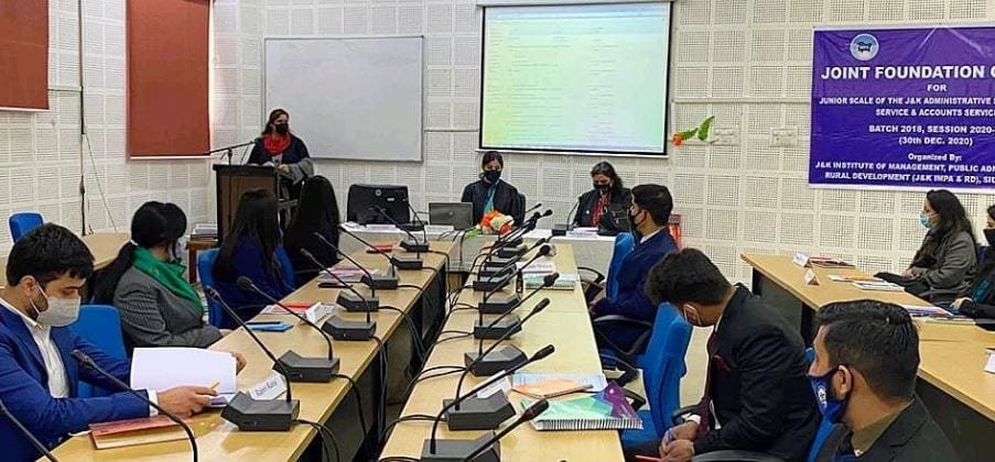 Foundation Course for 69 trainee officers starts at Jammu, Srinagar Campuses of J&K IMPARD