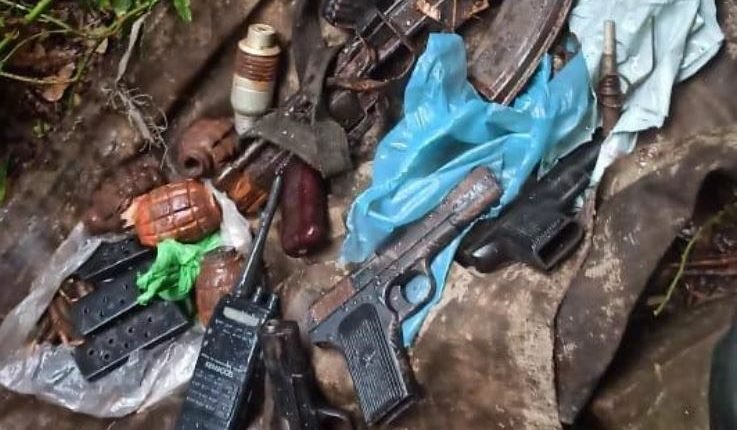 Terrorists hideout busted; arms & ammunition recovered in Hari Buddha area of Poonch