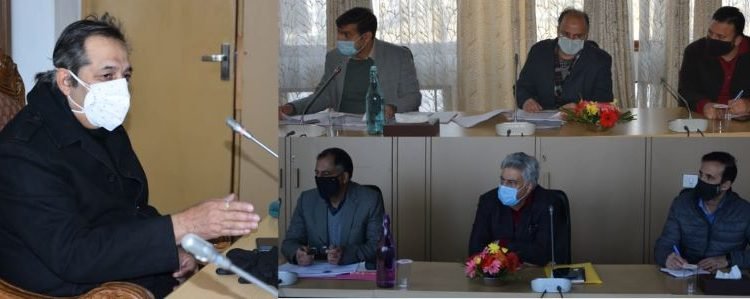 Advisor Baseer Khan chairs review meeting of KPDCL