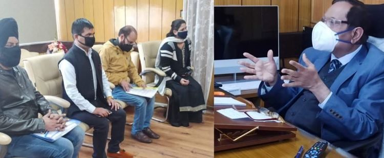 Advisor Bhatnagar meets several deputations, individuals