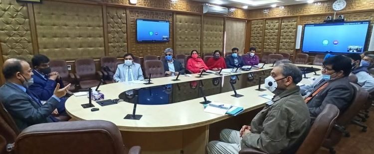 CEO chairs meeting of Administrative Secretaries to review implementation of GeM in J&K