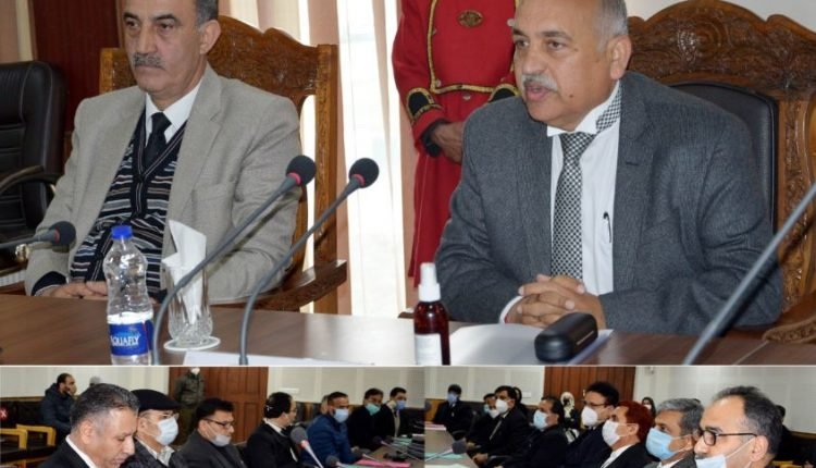 CJ Pankaj Mithal visits District Court Complex Srinagar and interact with judges and lawers