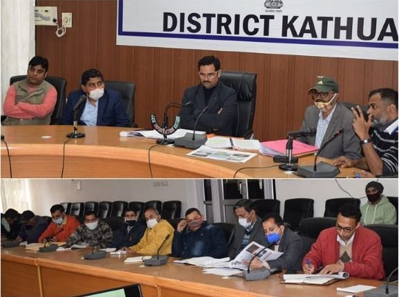 DC Kathua reviews land acquisition for Delhi- Katra Expressway