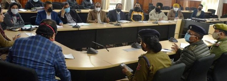 DC Jammu reviews enforcement of ban on constructions in Nikki Tawi area