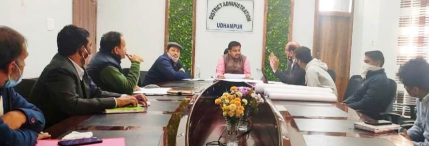 DDC Udhampur reviews execution of District Rural Road plan under PMGSY-III