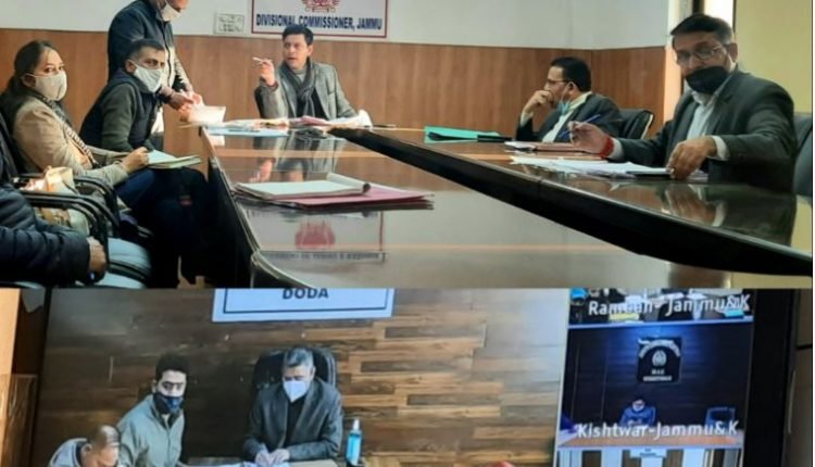 Div Com reviews progress on construction of SWMPs, modern abattoirs in Jammu districts