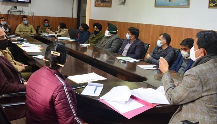 Div Com Jammu discusses Shri Amarnath Ji Yatra 2021 arrangements