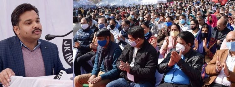 DDC Udhampur inaugurates District level exhibition cum Kissan mela at Barmeen