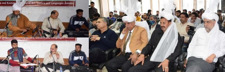 JKAACL’s  2 day JK Gojri folk music programme begins at Jammu