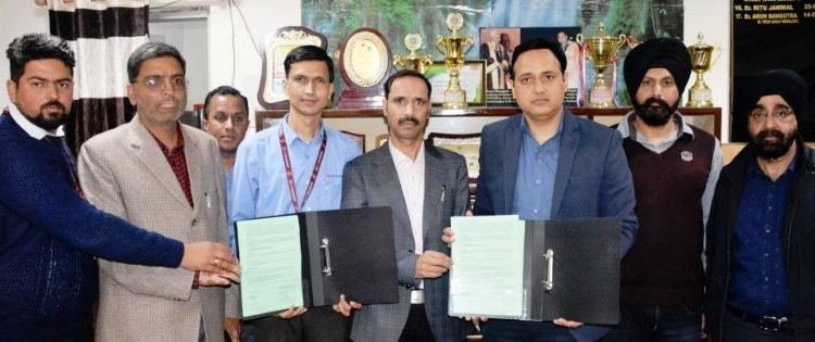 Govt. Polytechnic Jammu inks MoU with ICT Academy Chennai for better employability.