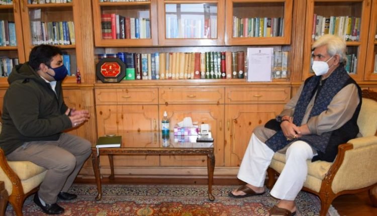 Public representatives, PHDCCI members, Social Activists, International Cyclist, several delegations call on Lt Governor at Srinagar